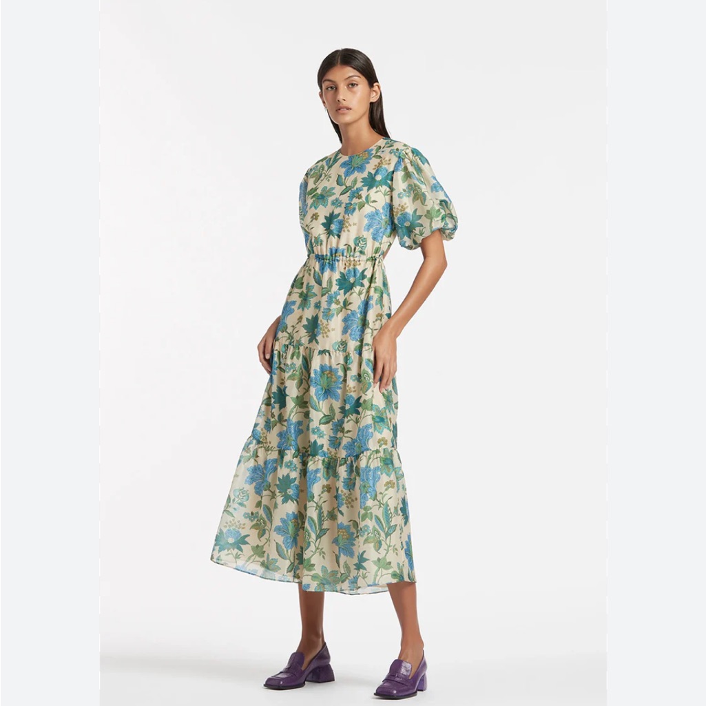 Sir Celia Open Back Floral Dress Size 0